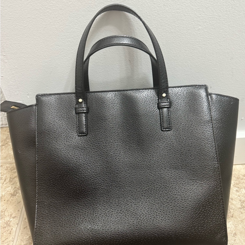 Kate Spade Black Textured Tote - Picture 2 of 7